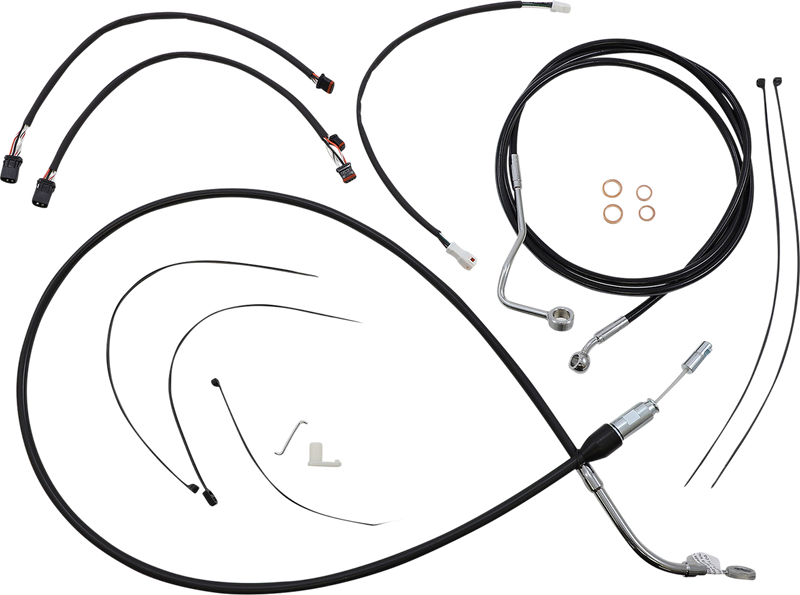 MAGNUM SHIELDING XR Handlebar Installation Kit - Black/Chrome 4891171