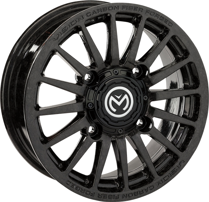 MOOSE UTILITY Wheel - 325X Carbon Fiber - Front/Rear - Black - 15x6 - 4/136 - 5+1 - 325-1561365-150