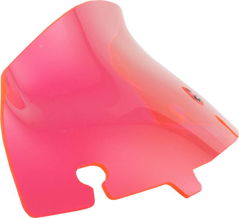 KLOCK WERKS Kolor Flare Windshield - 6.5" - Pink Ice - FLH '14-'25 - KWW-01-0645