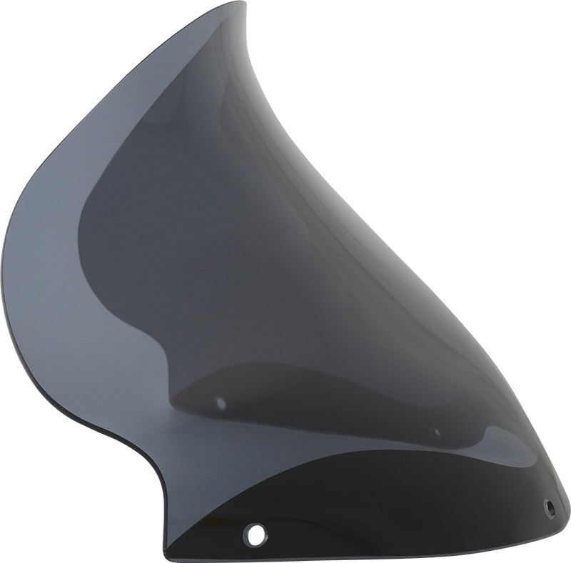 KLOCK WERKS Flare Windshield - 12" - Dark Smoke - FLTR '98-'13 - KWW-01-0620-DS