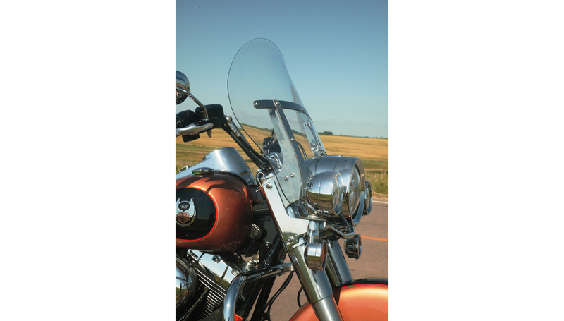 KLOCK WERKS Flare Windshield - 16" - Clear - FLHR '94-'19 - KWW-02-0237