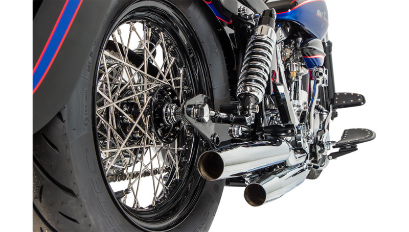 DRAG SPECIALTIES Rim - 40 Spoke - Chrome - Side Rubber Valve - 16 x 3 11223 - PartsOutlet.com.au