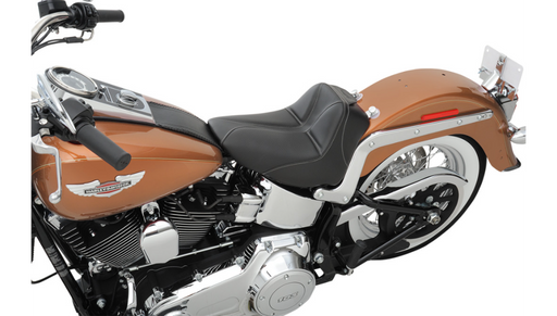 SADDLEMEN Dominator Solo Seat - Softail FLST '06-'17 - 806-15-0042 - PartsOutlet.com.au