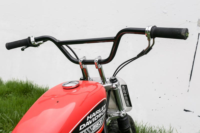 BURLY BRAND Handlebar - Scrambler - Black - '16-'22 XL - B12-6020B - PartsOutlet.com.au