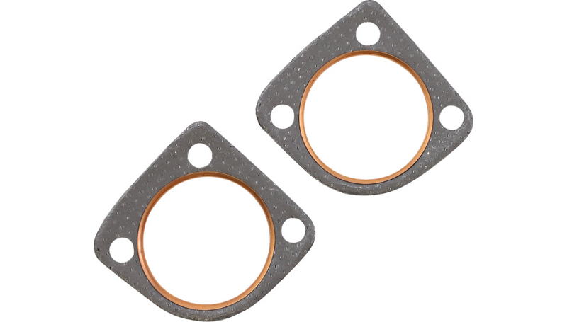 JAMES GASKET Exhaust Port Gasket - 3 Bolt Standard - Harley-Davidson '66-'84 - 65834-68-STD