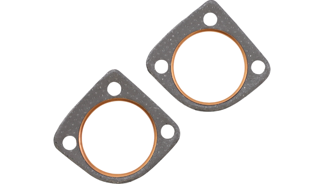 JAMES GASKET Exhaust Port Gasket - 3 Bolt Standard - Harley-Davidson '66-'84 - 65834-68-STD