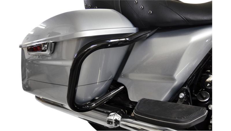 DRAG SPECIALTIES Saddlebag Bars - Harley-Davidson Touring 2014+ - Black - 0506-0790 - PartsOutlet.com.au