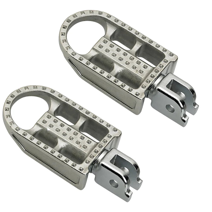 BILTWELL Mushman Step Footpegs - Polished - Softail '18+ - 7002-302-03 - PartsOutlet.com.au