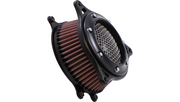 COBRA RPT Air Intake - Black/Black - '18-'22 Softail 606-0104-05B - PartsOutlet.com.au