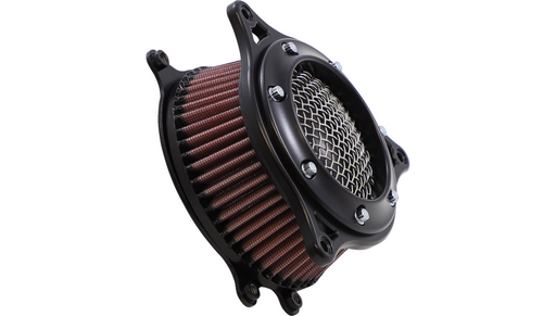 COBRA RPT Air Intake - Black/Black - '18-'22 Softail 606-0104-05B - PartsOutlet.com.au