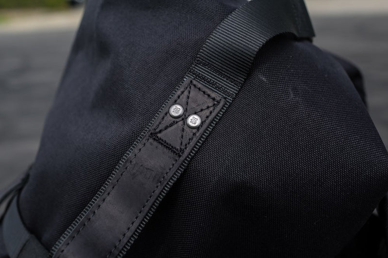 BURLY BRAND Sissy Bar Backpack - Black B15-1013B - PartsOutlet.com.au