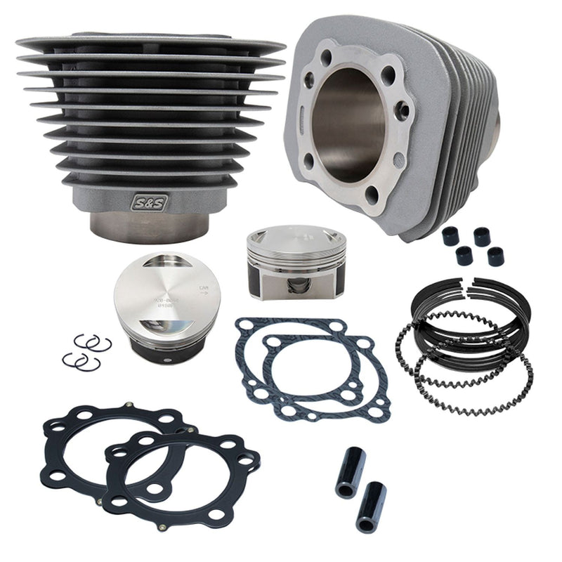 S&S CYCLE 1250cc Conversion Kit for 1986-21 HD® Sportster® Models - Silver Finish 910-0689 - PartsOutlet.com.au