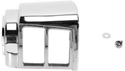 DRAG SPECIALTIES Switch Housing - Left - Upper - Harley-Davidson 1982-1995 - Chrome 07-0545A-BC114 - PartsOutlet.com.au