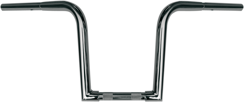 WILD 1 Handlebar - Outlawz - 10" - TBW - Chrome - Harley-Davidson '82-'25 - WO610