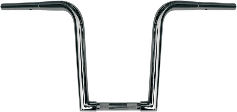 WILD 1 Handlebar - Outlawz - 12" - TBW - Chrome - Harley-Davidson '82-'25 - WO612