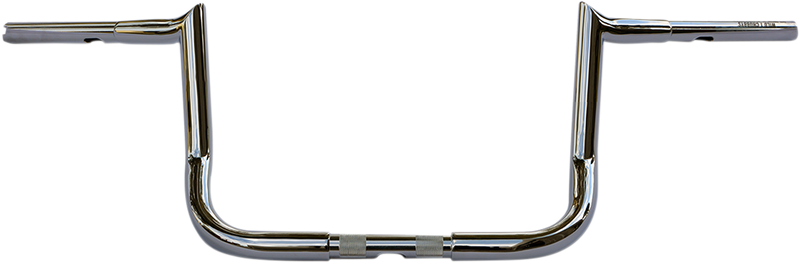 WILD 1 Handlebar - Bagger - Hooked - 10" - Chrome - FL '96-'25 - WO590