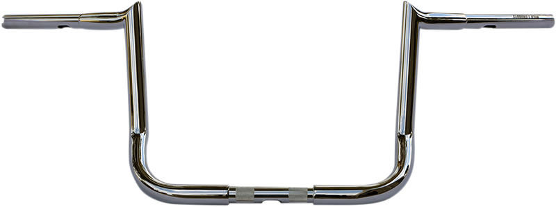 WILD 1 Handlebar - Bagger - Hooked - 12" - Chrome - FL '96-'25 - WO592