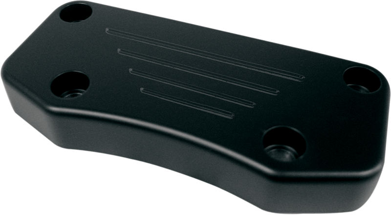 WILD 1 Handlebar Clamp - Ball-Milled - Black WO506B - PartsOutlet.com.au