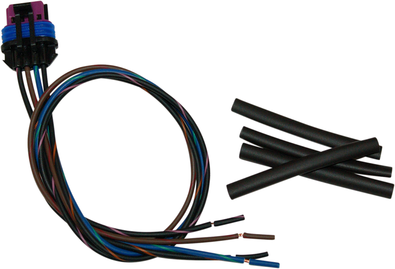 NAMZ Connector with Wire Pigtail - Delphi - Harley-Davidson '05-'20 - PT-15354716-B