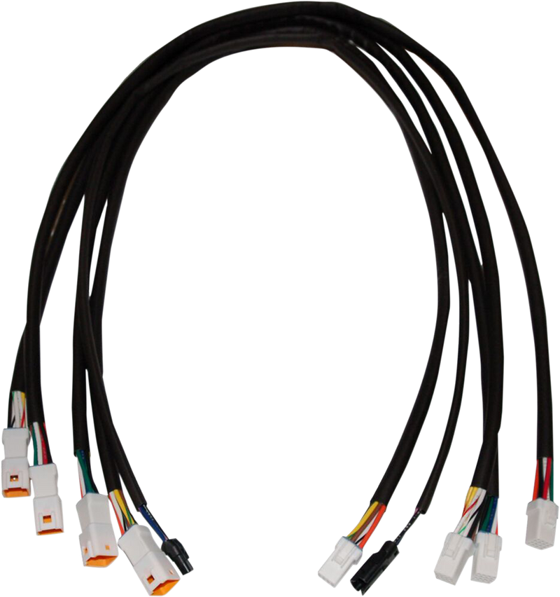 NAMZ Handlebar Extension Harness 24" - Indian '14-'17 - NHCX-ID24
