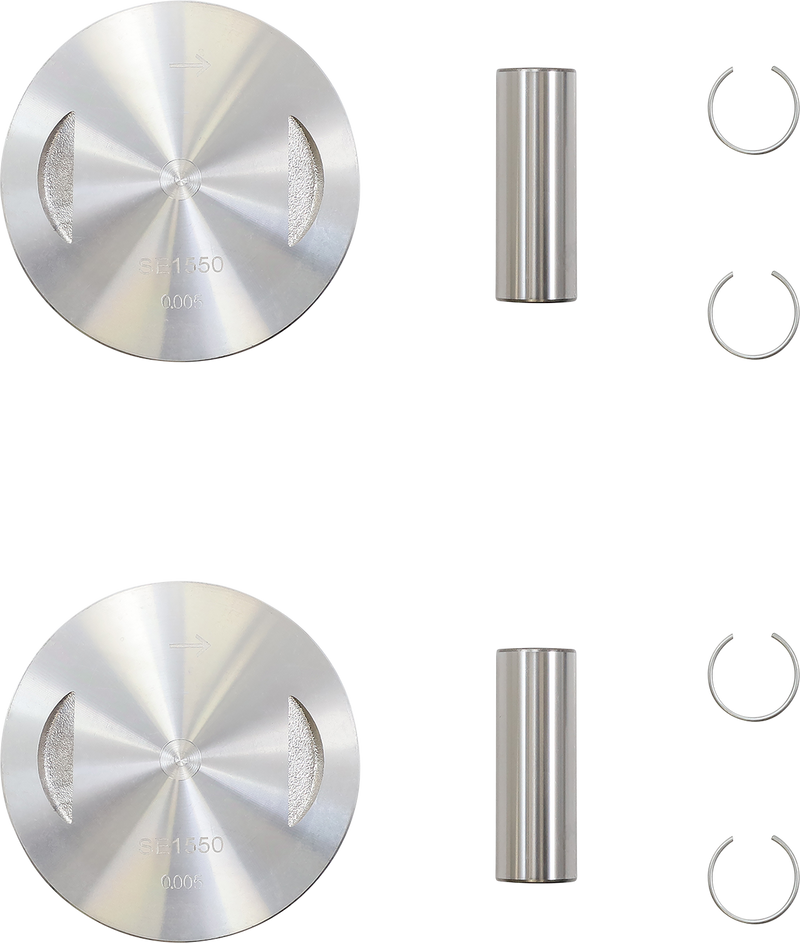 DRAG SPECIALTIES Piston Kit - +.005" - Twin Cam '99-'06 - 0911-0081