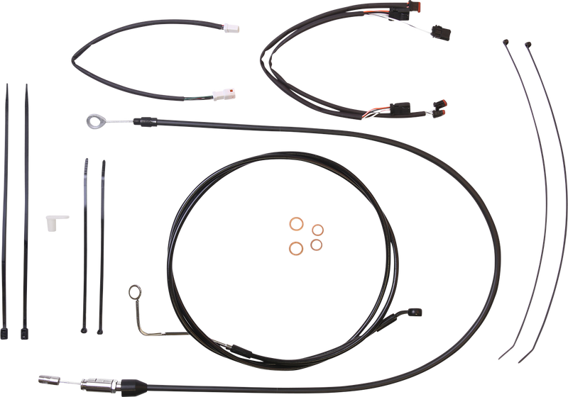 MAGNUM SHIELDING XR Handlebar Installation Kit - 12-14" - Black - FLTR Road Glide '21-'23 - 4861141