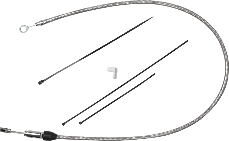 DRAG SPECIALTIES Clutch Cable - Upper - 36" - Stainless Steel - Softail '18-'23 - 5323402HE