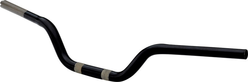 TODD'S CYCLE 1-1/8" Moto Handlebar - Flat Black TD-118-00M