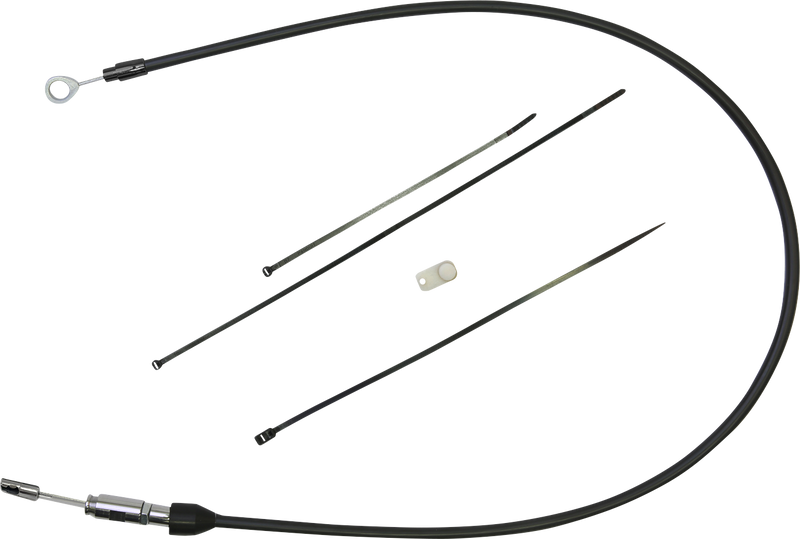 DRAG SPECIALTIES Clutch Cable - Upper - 36" - Black/Black - Softail '18-'23 - 6323402HE