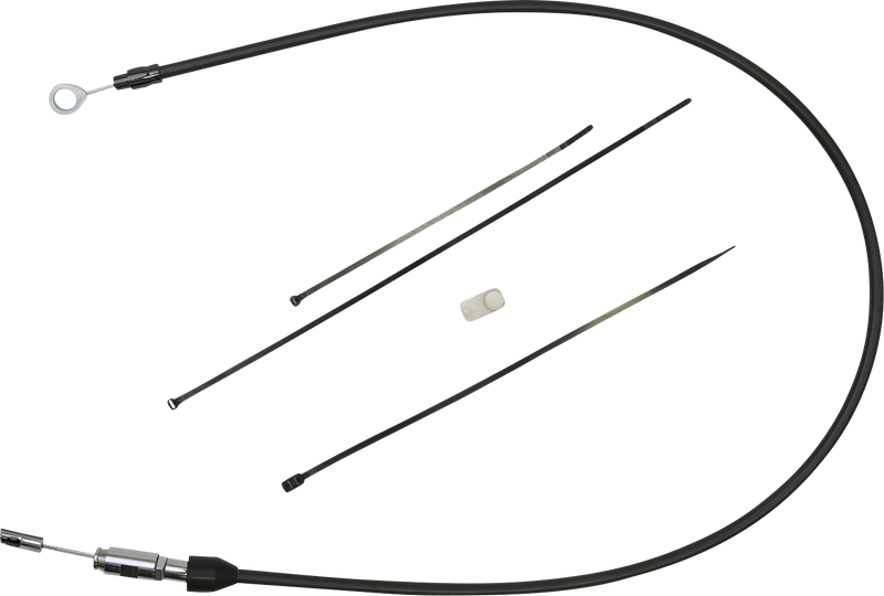 DRAG SPECIALTIES Clutch Cable - Upper - 44" - Black/Black - Harley-Davidson '18-'23 - 6323410HE