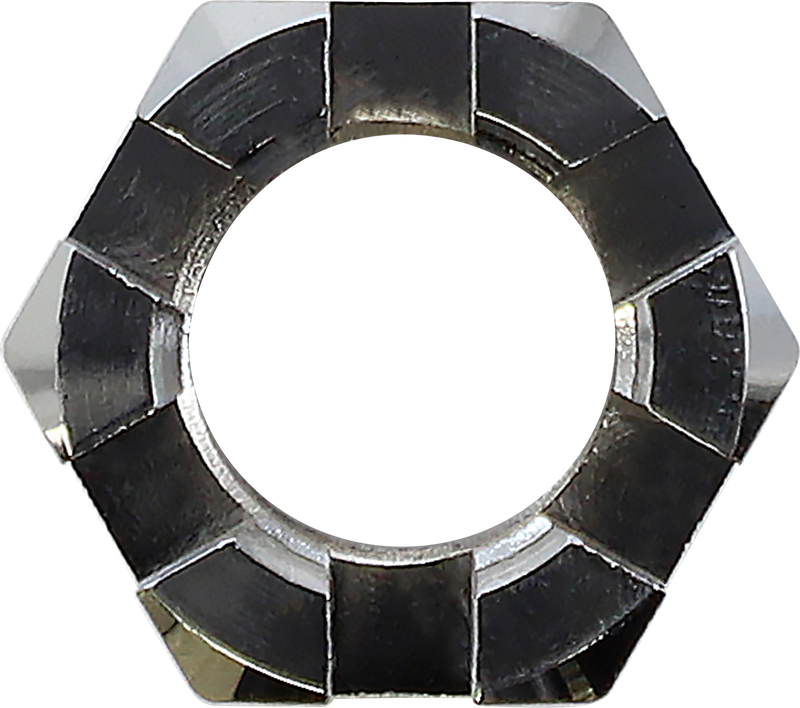 DRAG SPECIALTIES Axle Nut - Rear - Chrome - '00-'01 FL - W16-0348-HWN - PartsOutlet.com.au