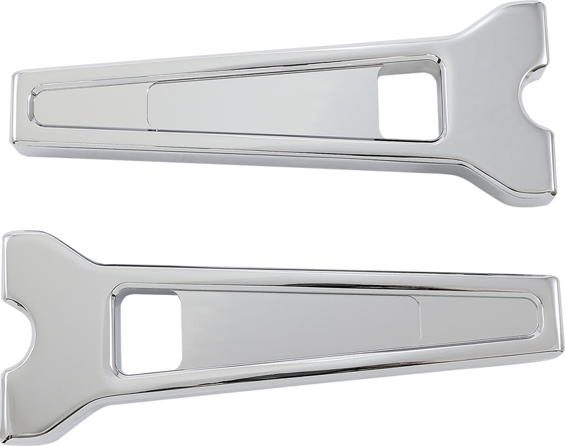 LA CHOPPERS Risers - Straight - 8" - Chrome - LA-7470-08C