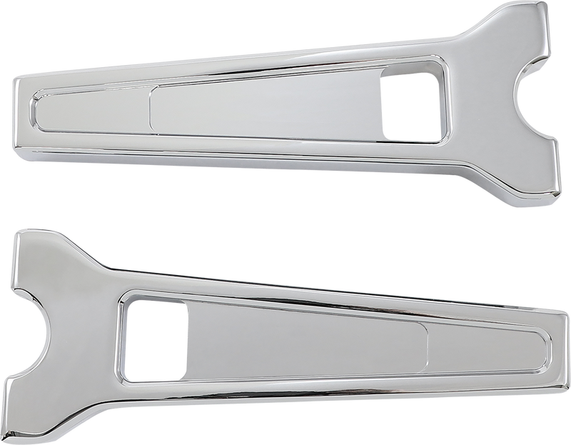 LA CHOPPERS Risers - Straight - 8" x 1-1/4" - Chrome - LA-7480-08C