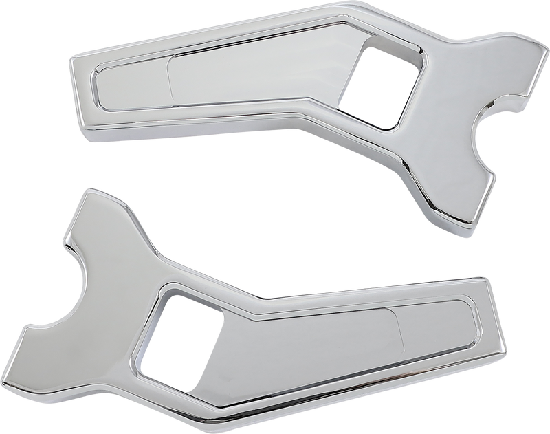 LA CHOPPERS Risers - Pullback - 6" x 1-1/4" - Chrome - LA-7481-06C