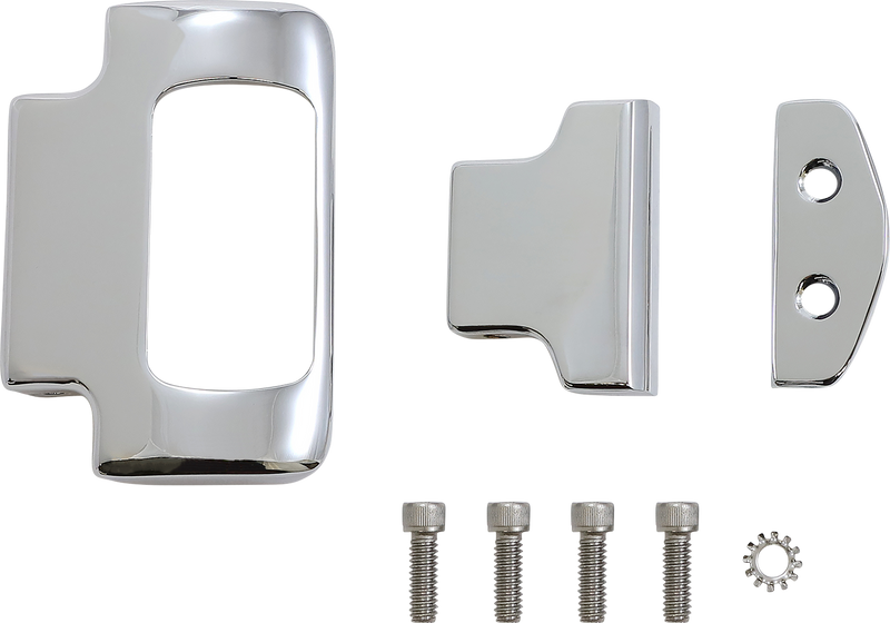 LA CHOPPERS Gauge Mount - Single - Chrome - Softail '18-'22 - LA-7397-00C