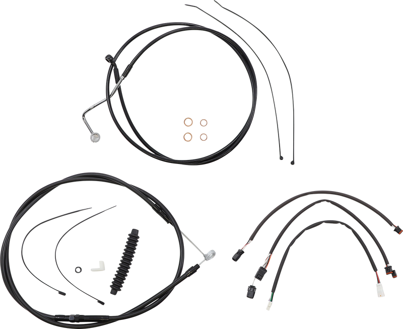 MAGNUM SHIELDING XR Handlebar Installation Kit - Black 486981