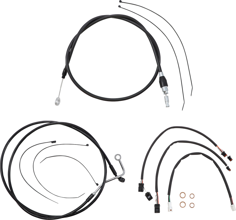 MAGNUM SHIELDING XR Handlebar Installation Kit - Black 4861142