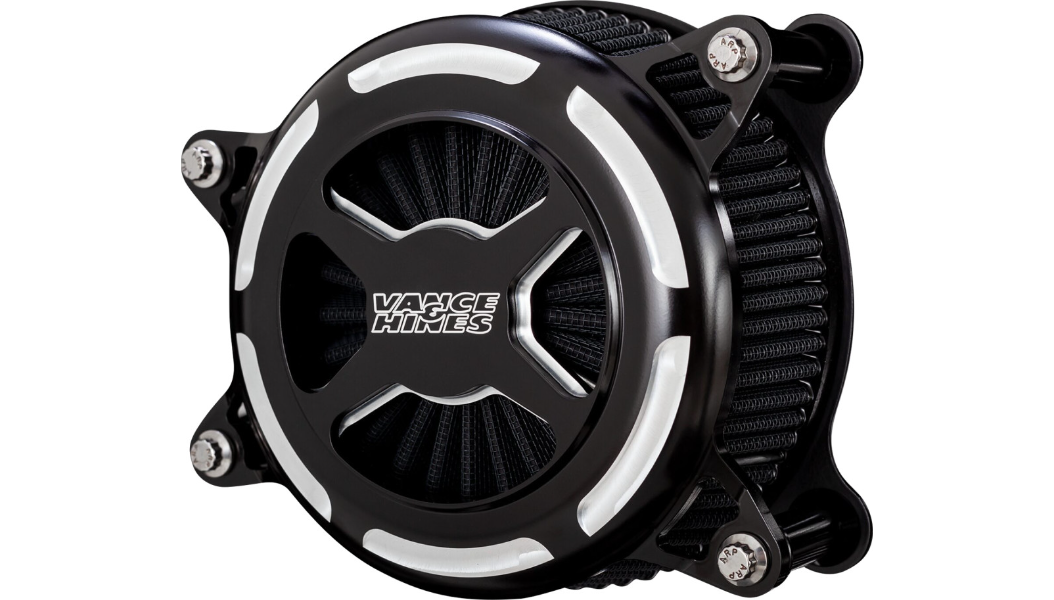 VANCE & HINES VO2 X Air Intake - Black Contrast - Harley-Davidson 1999-2015 - 42341 - PartsOutlet.com.au