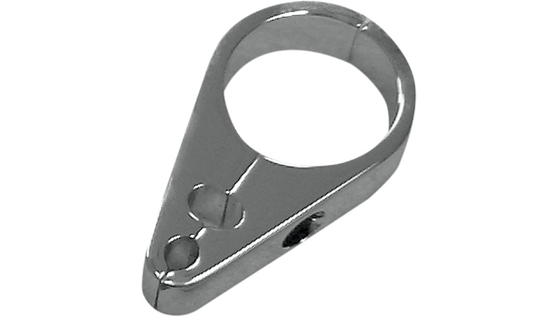 DRAG SPECIALTIES Cable Clamp - Throttle/Idle/Brake - 1-1/8" - Chrome - 0658-0036