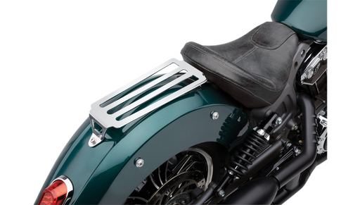 COBRA Solo Luggage Rack - Chrome - Indian Scout 2015-2020 - 502-2410 - PartsOutlet.com.au