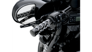 DRAG SPECIALTIES Levers - Slotted - FL Touring - Harley-Davidson 2008-2016 - Black H07-0587B - PartsOutlet.com.au