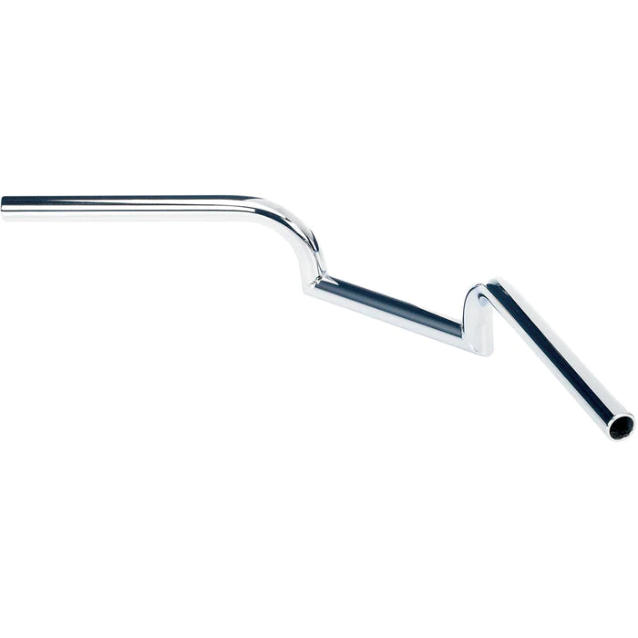 BILTWELL Handlebar - Mustache - Chrome - SLOTTED - 6013-1056 - PartsOutlet.com.au