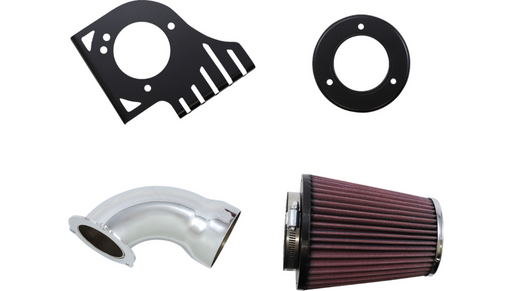 COBRA Cone Air Filter - Chrome/Chrome '17-'22 FL 606-0101-06 - PartsOutlet.com.au