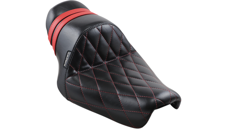 LE PERA Spoiler Seat - Diamond - Red LK-416DMRED - PartsOutlet.com.au