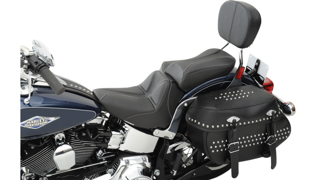 SADDLEMEN Dominator Solo Seat - Softail FLST '06-'17 - 806-15-0042 - PartsOutlet.com.au