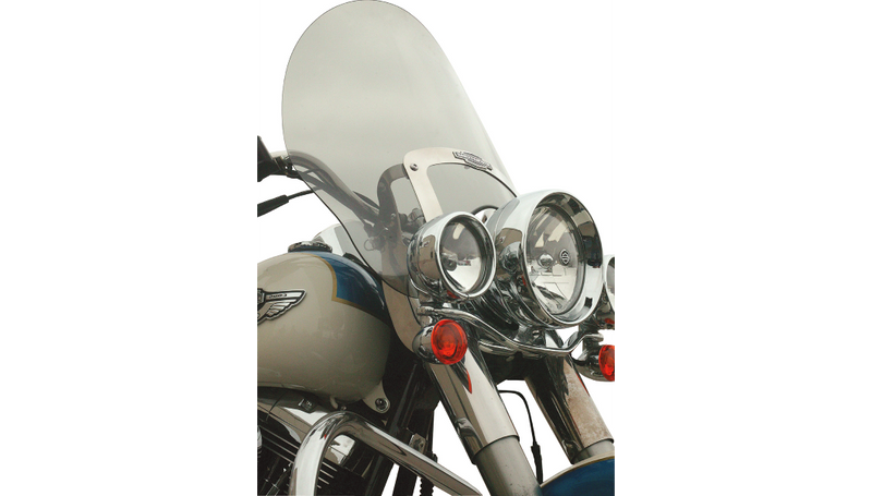 KLOCK WERKS Flare Windshield - 17" - Tint - FLST '86-'17 - KWW-02-0236