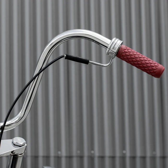 BILTWELL Grips - Torker - 1" - Oxblood 6705-0301