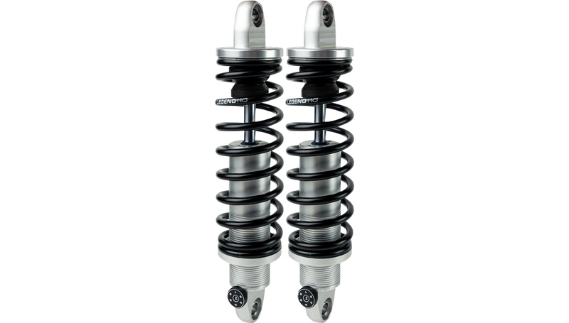 LEGEND SUSPENSION REVO-A Adjustable FXR Coil Suspension - Clear Anodized - Standard - 14" - FXR '84-'00 - 1310-1609