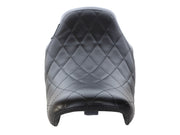 LE PERA Bare Bones Solo Seat With Diamond Stitch. Fits Dyna 2006-2017 - LK-001DM - PartsOutlet.com.au
