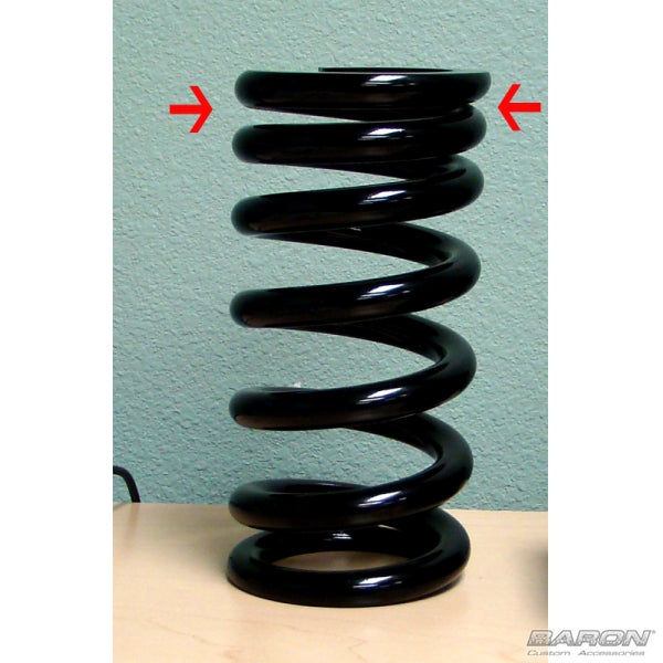 BARON Heavy Duty Shock Spring - Yamaha '08-'17 - BA-8525R - PartsOutlet.com.au